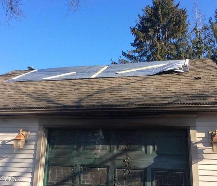 Roof Tarp Needed From Fire Damage  